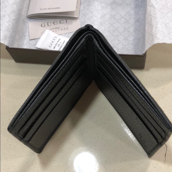 Black mens gucci wallet - Picture 5 of 7